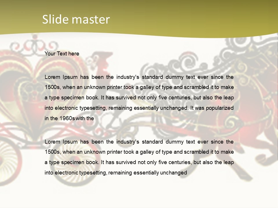 Sidewalk York Van PowerPoint Template