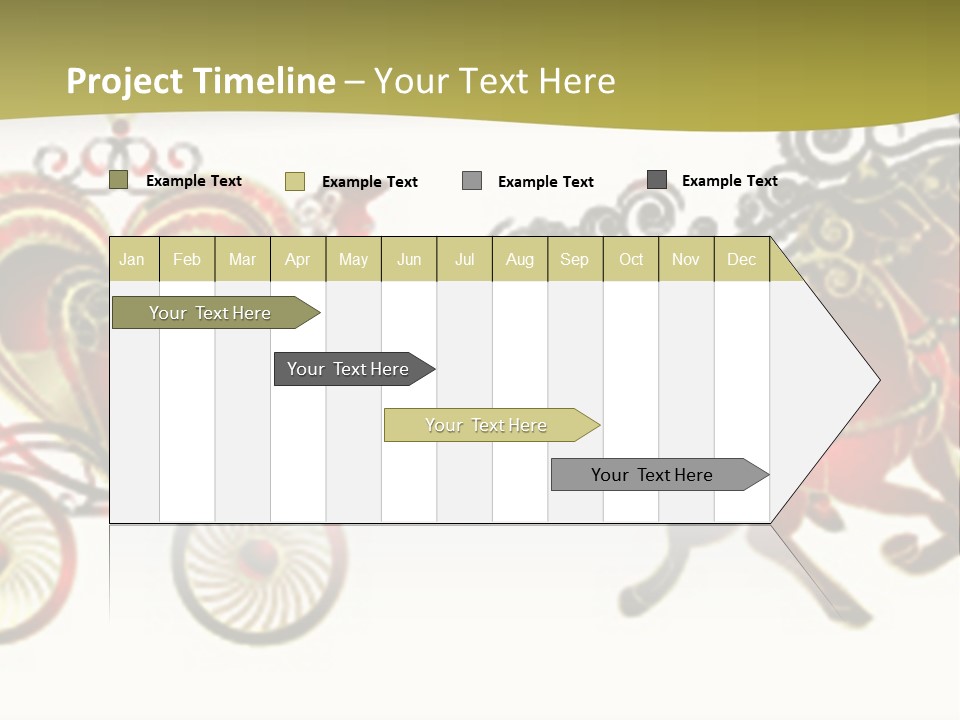 Sidewalk York Van PowerPoint Template