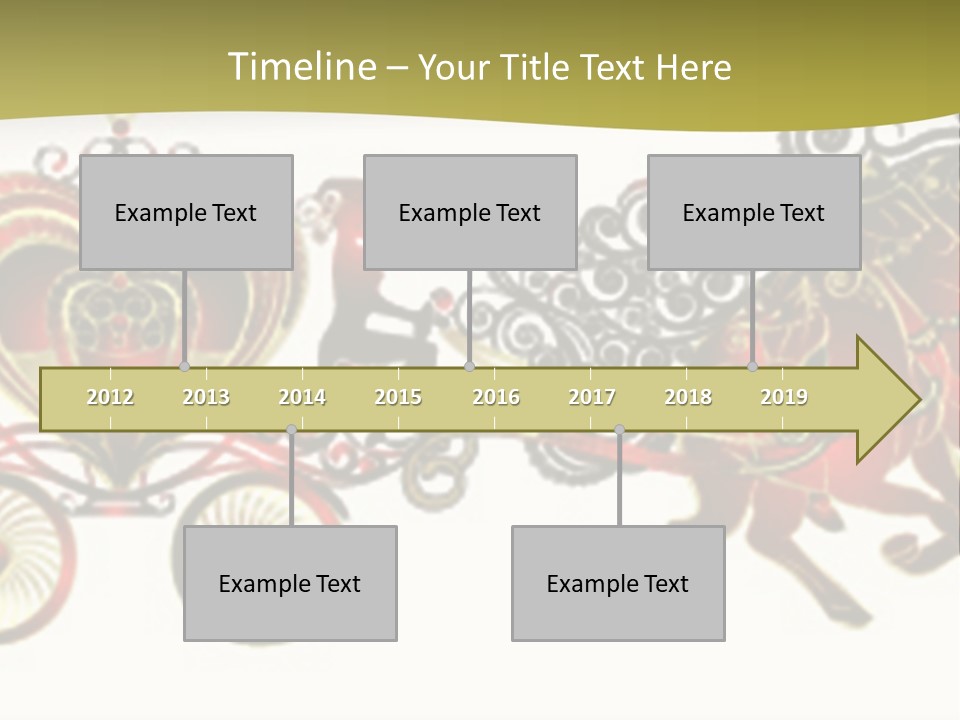 Sidewalk York Van PowerPoint Template
