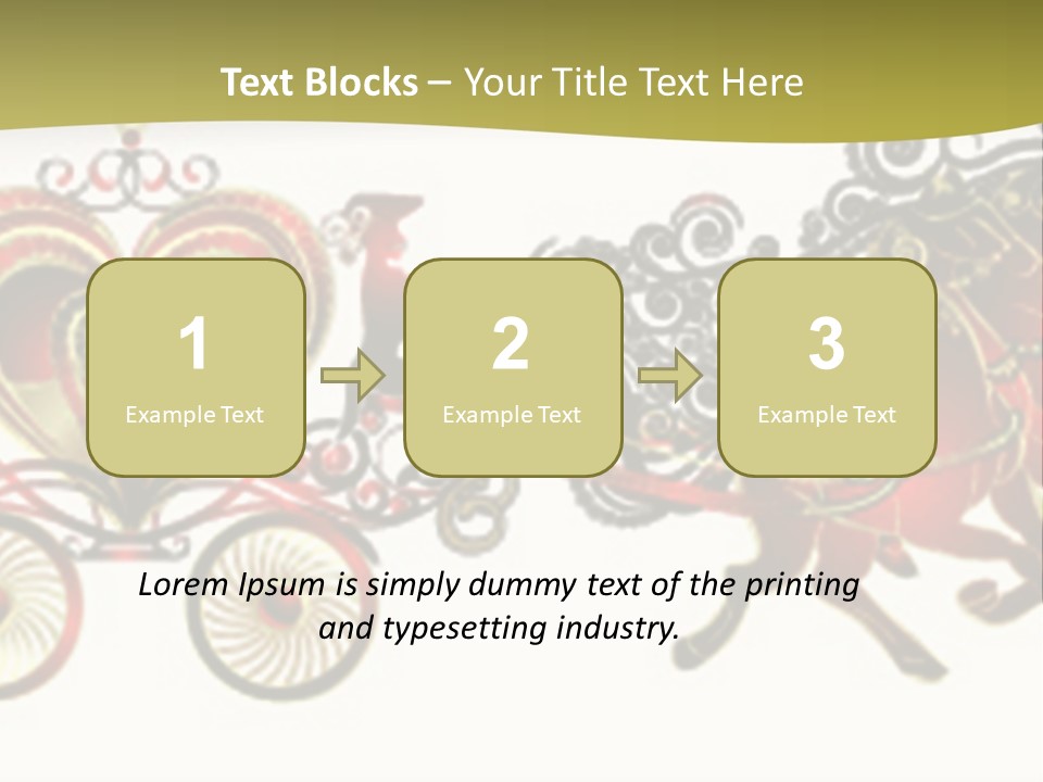 Sidewalk York Van PowerPoint Template