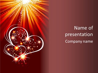 Year Illustration Image PowerPoint Template