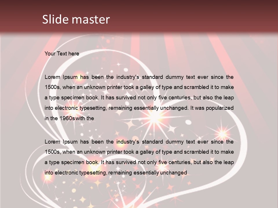 Year Illustration Image PowerPoint Template