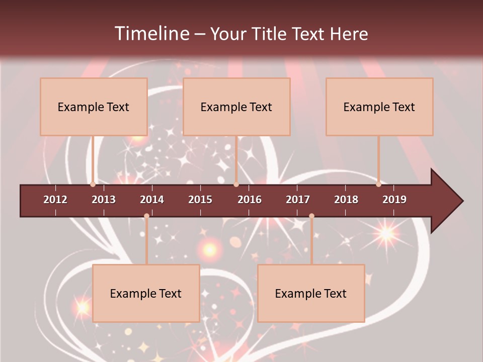 Year Illustration Image PowerPoint Template