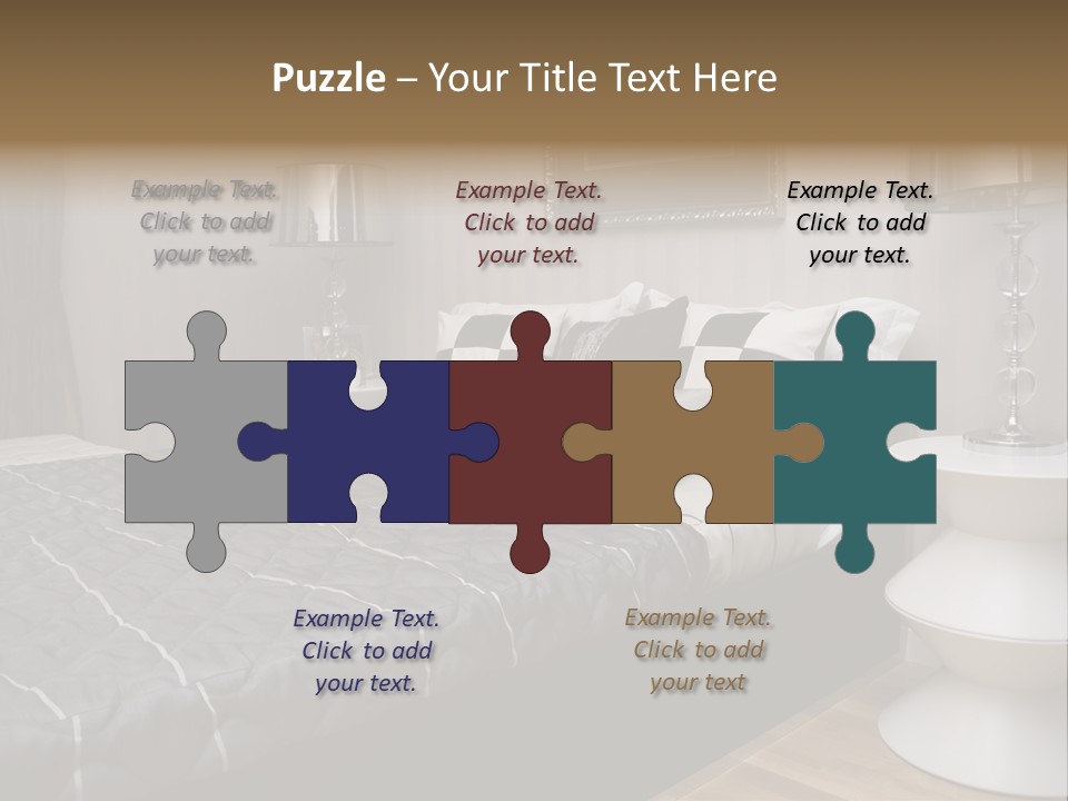 Furnishings Decor House PowerPoint Template