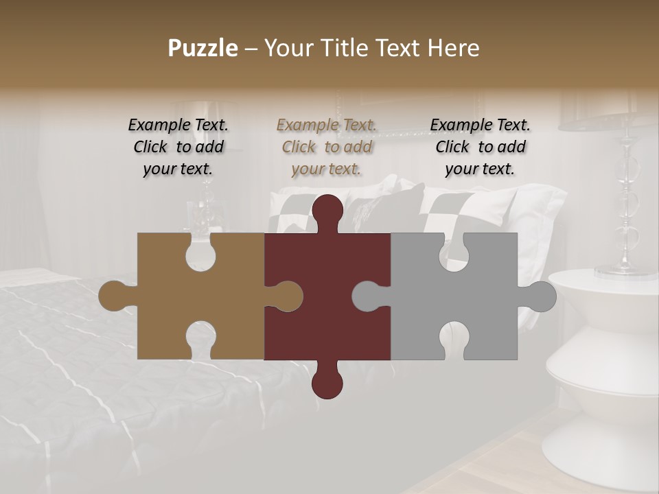 Furnishings Decor House PowerPoint Template