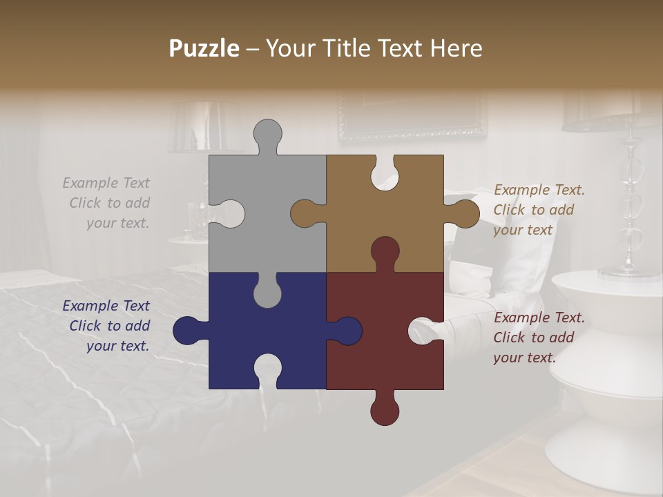 Furnishings Decor House PowerPoint Template