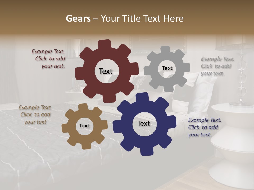 Furnishings Decor House PowerPoint Template