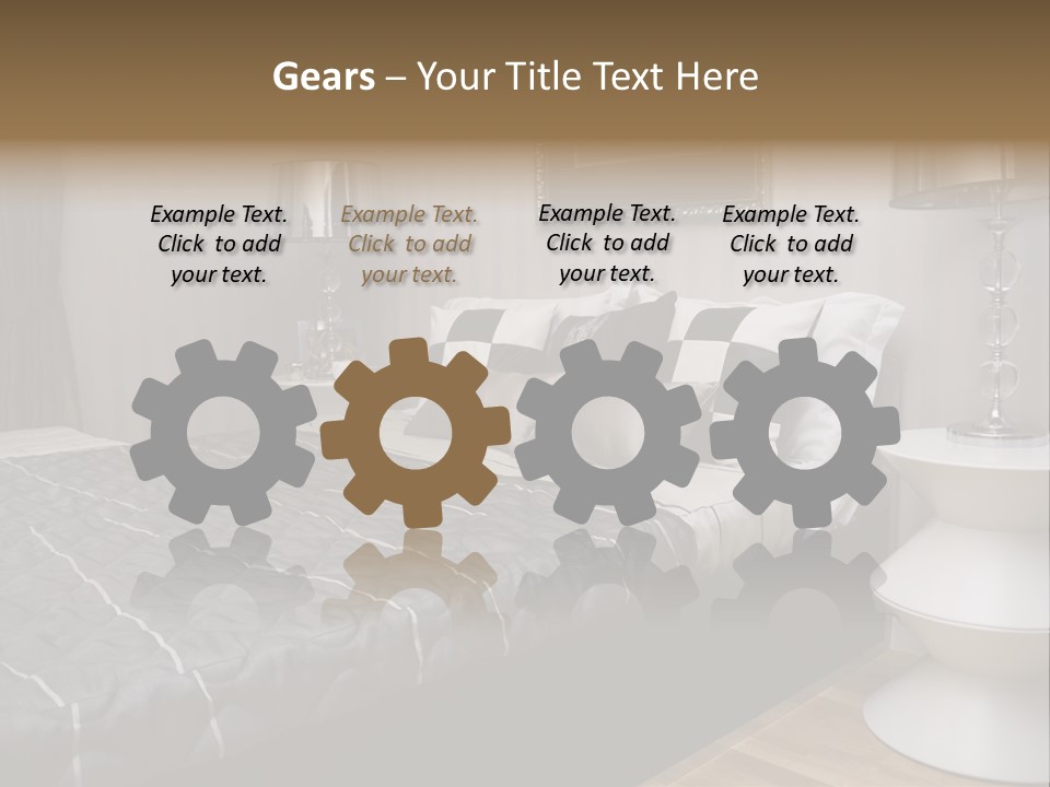 Furnishings Decor House PowerPoint Template