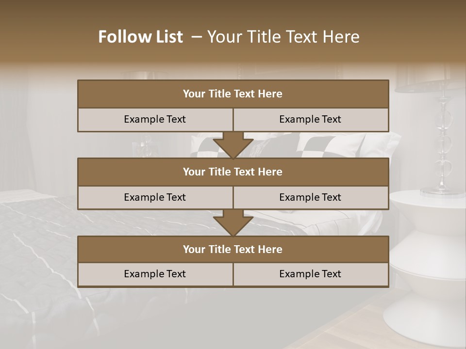 Furnishings Decor House PowerPoint Template