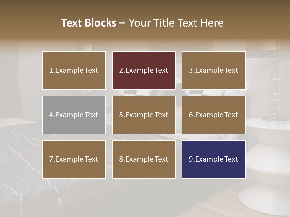 Furnishings Decor House PowerPoint Template