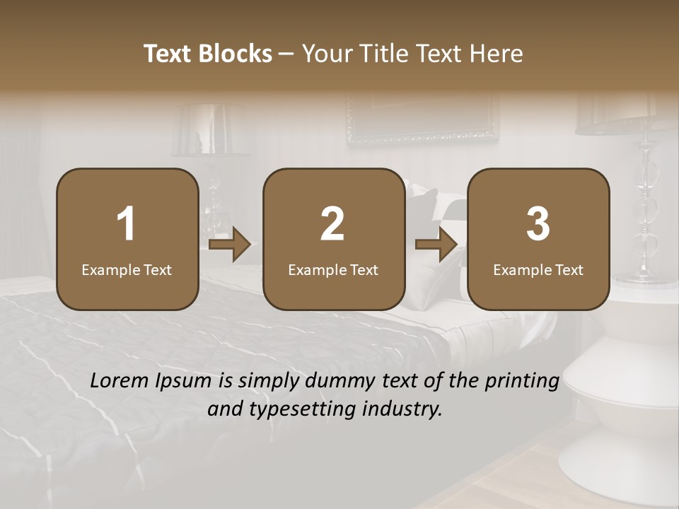 Furnishings Decor House PowerPoint Template