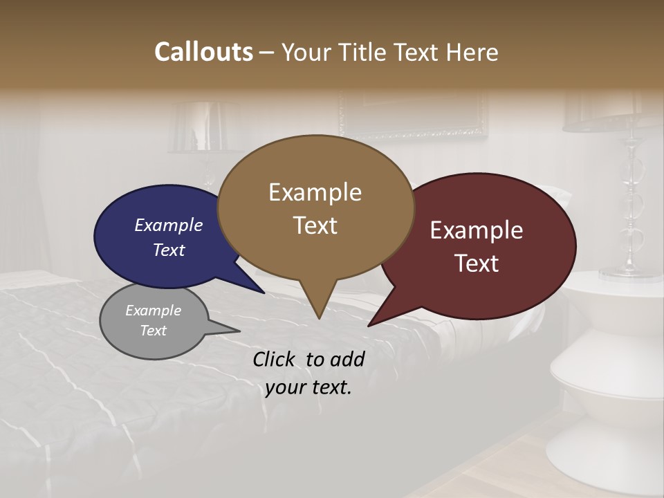 Furnishings Decor House PowerPoint Template