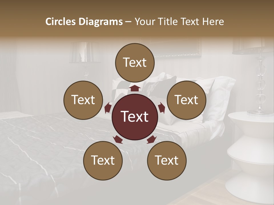 Furnishings Decor House PowerPoint Template