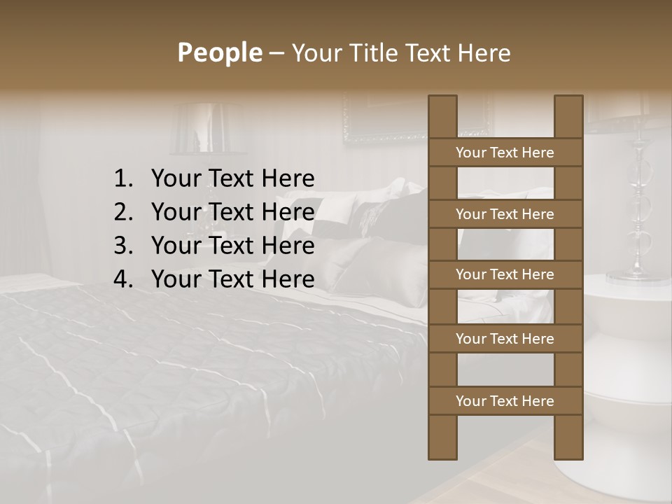 Furnishings Decor House PowerPoint Template
