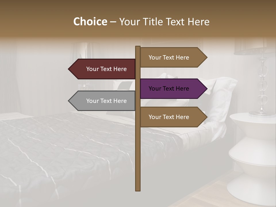 Furnishings Decor House PowerPoint Template