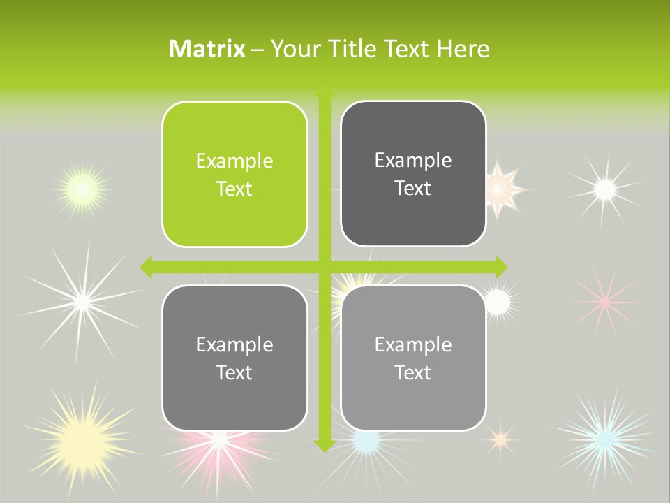 Scrapbook Bow Symbol PowerPoint Template