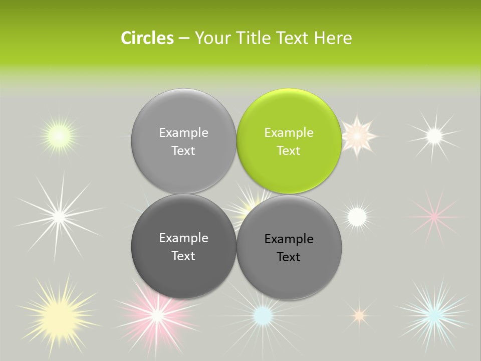 Scrapbook Bow Symbol PowerPoint Template