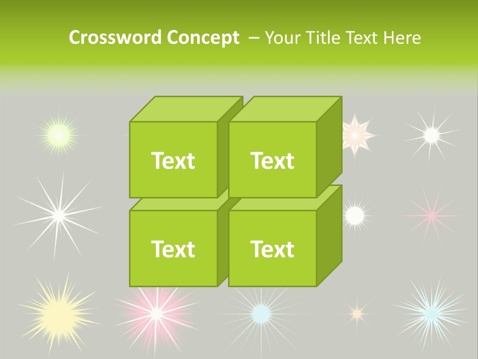 Scrapbook Bow Symbol PowerPoint Template