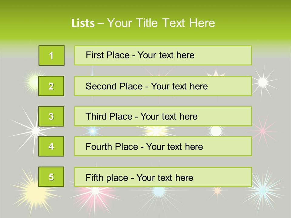 Scrapbook Bow Symbol PowerPoint Template
