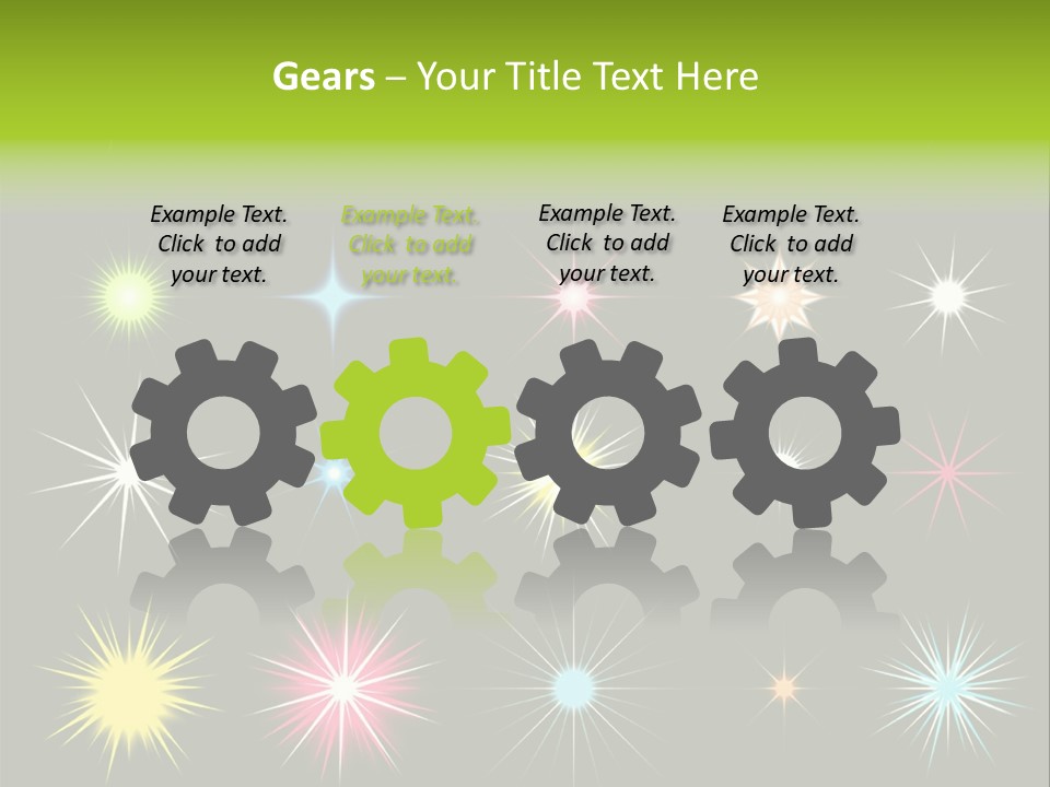 Scrapbook Bow Symbol PowerPoint Template