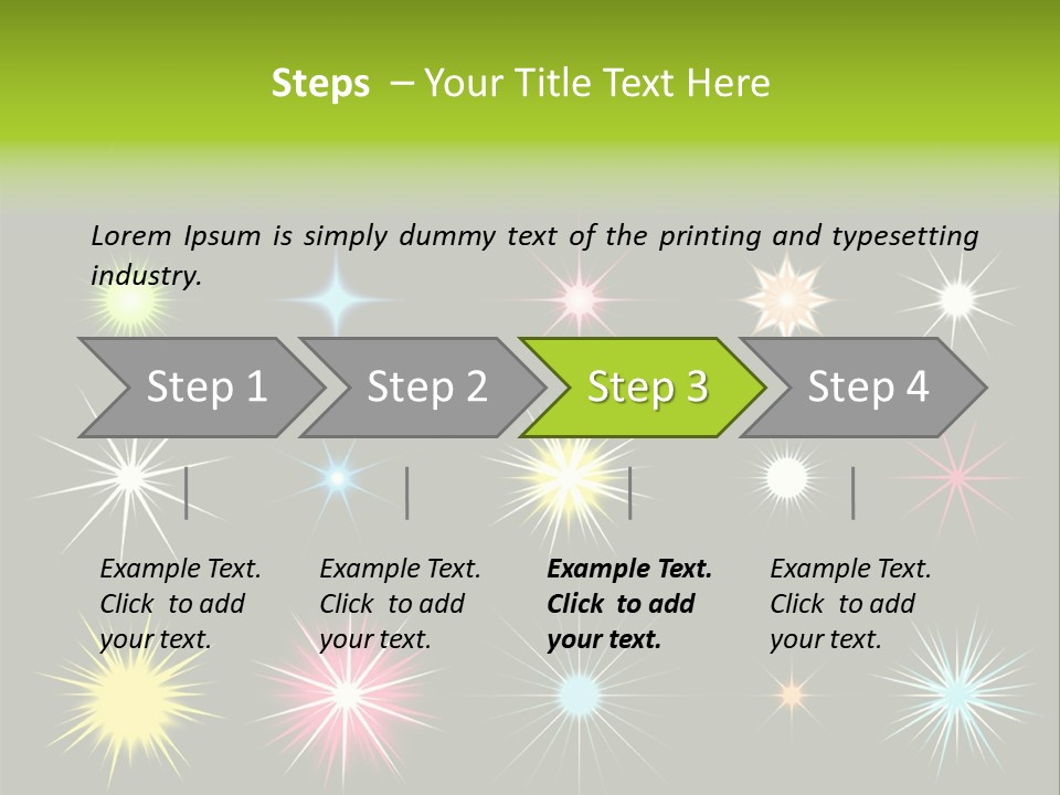 Scrapbook Bow Symbol PowerPoint Template