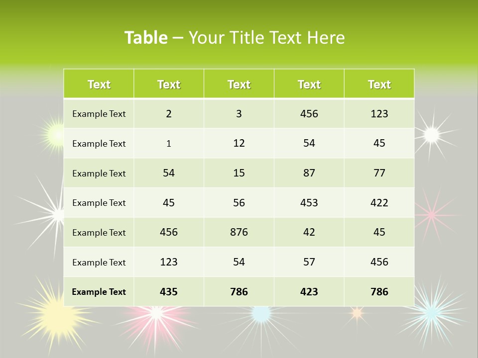 Scrapbook Bow Symbol PowerPoint Template