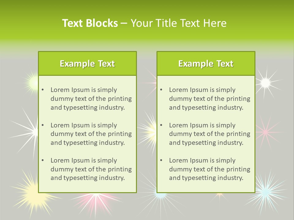 Scrapbook Bow Symbol PowerPoint Template
