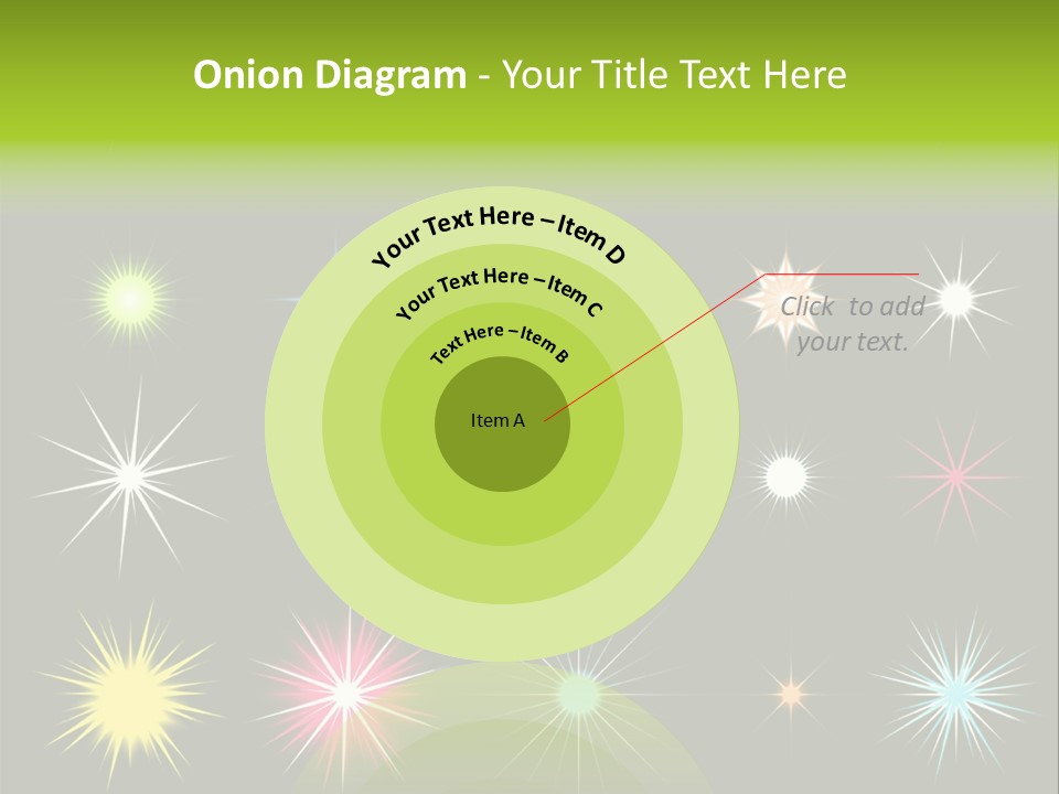 Scrapbook Bow Symbol PowerPoint Template