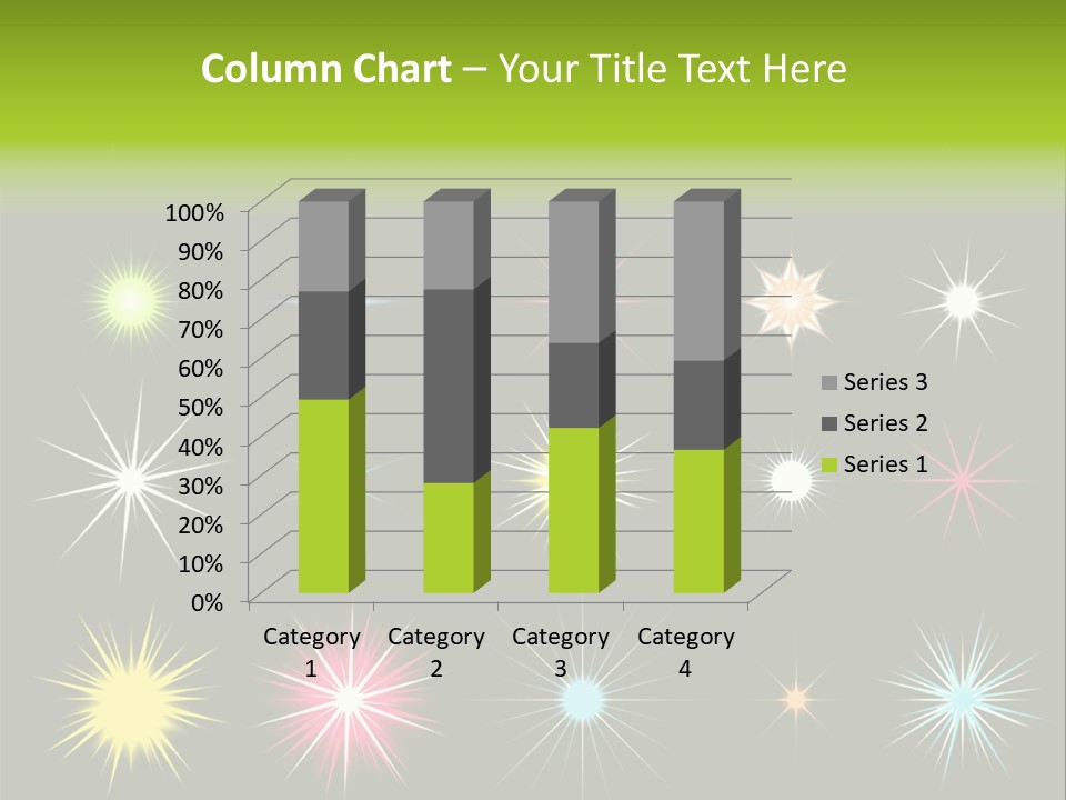 Scrapbook Bow Symbol PowerPoint Template