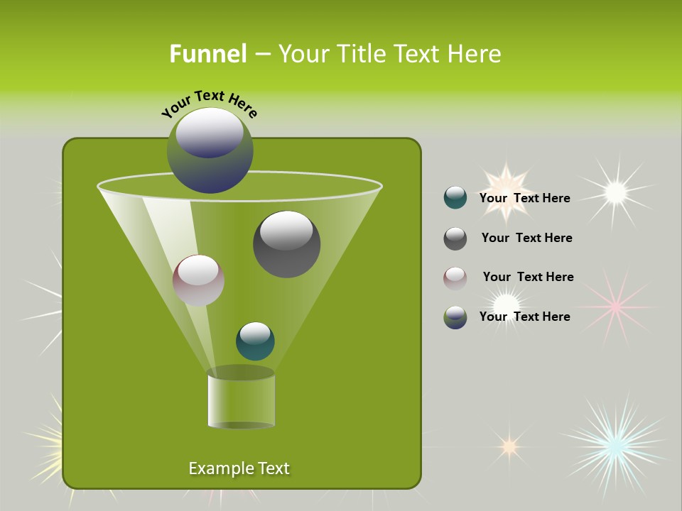 Scrapbook Bow Symbol PowerPoint Template