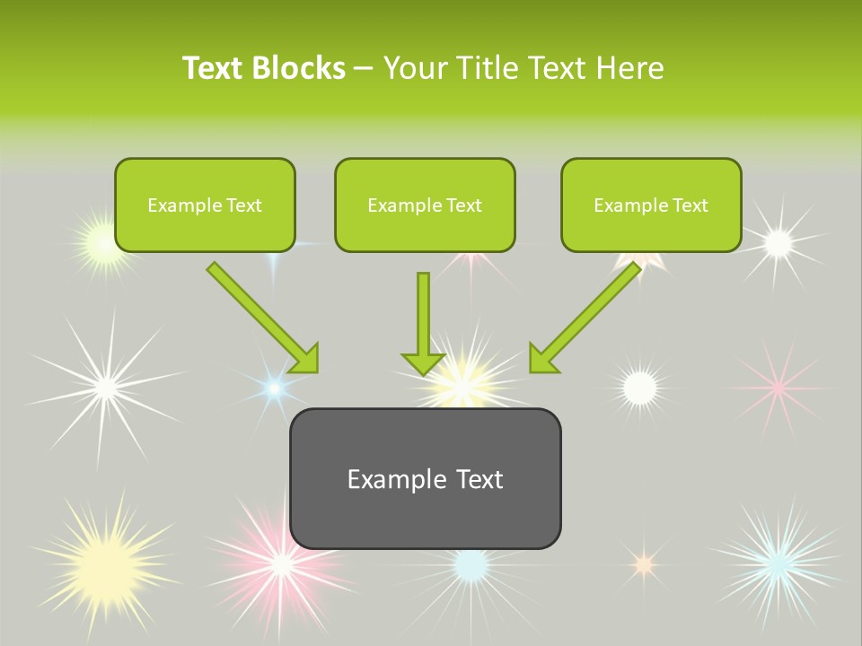 Scrapbook Bow Symbol PowerPoint Template
