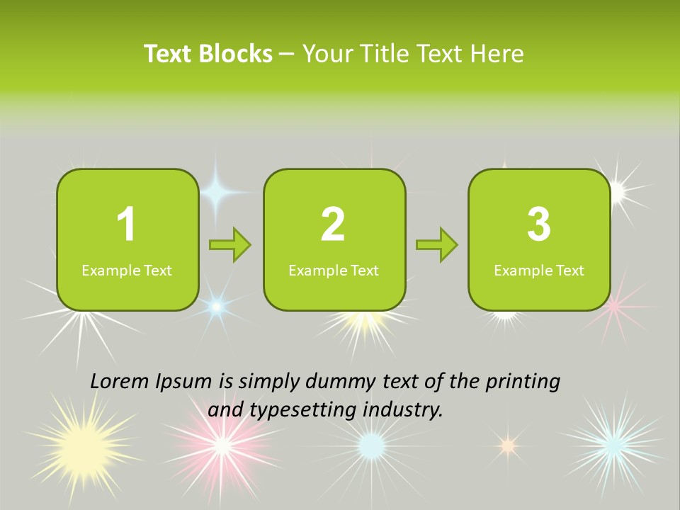 Scrapbook Bow Symbol PowerPoint Template