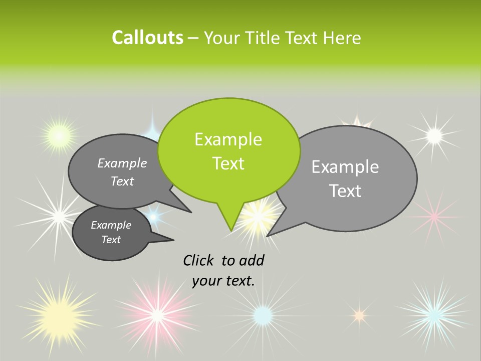 Scrapbook Bow Symbol PowerPoint Template