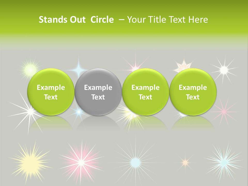 Scrapbook Bow Symbol PowerPoint Template