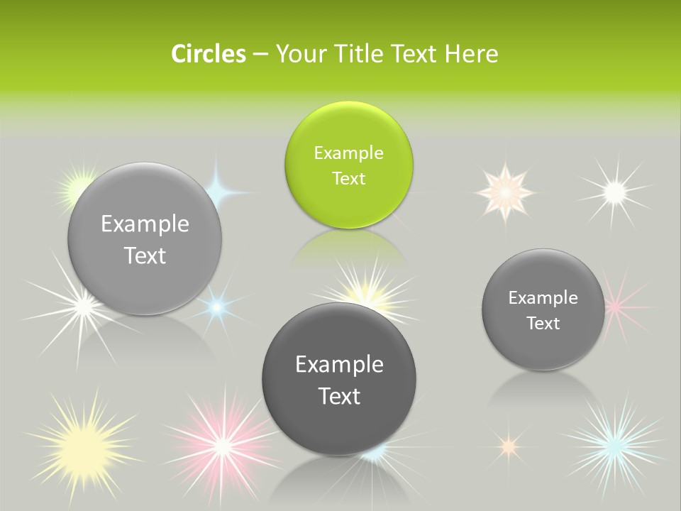 Scrapbook Bow Symbol PowerPoint Template