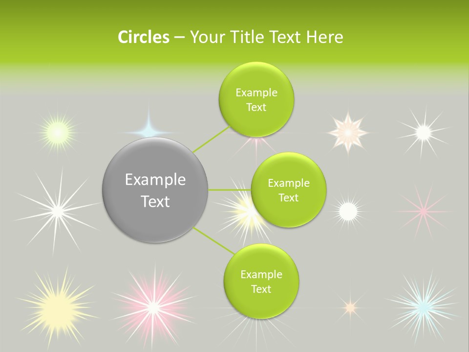 Scrapbook Bow Symbol PowerPoint Template