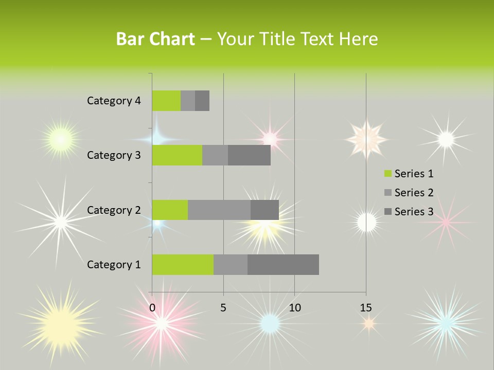 Scrapbook Bow Symbol PowerPoint Template