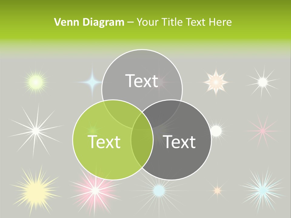 Scrapbook Bow Symbol PowerPoint Template