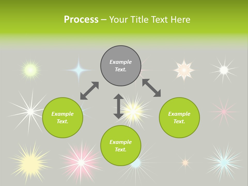 Scrapbook Bow Symbol PowerPoint Template