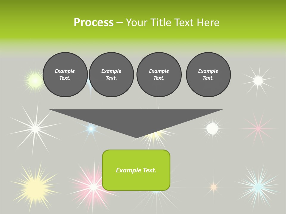 Scrapbook Bow Symbol PowerPoint Template