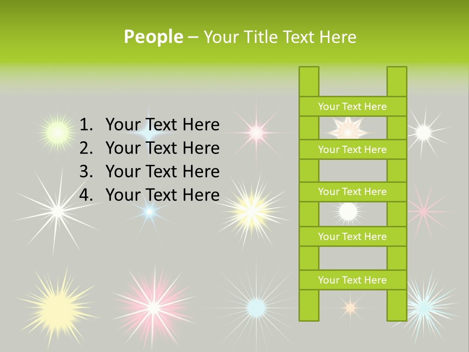 Scrapbook Bow Symbol PowerPoint Template