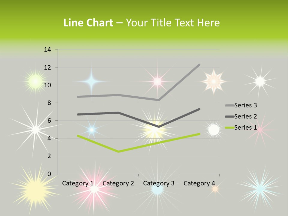 Scrapbook Bow Symbol PowerPoint Template