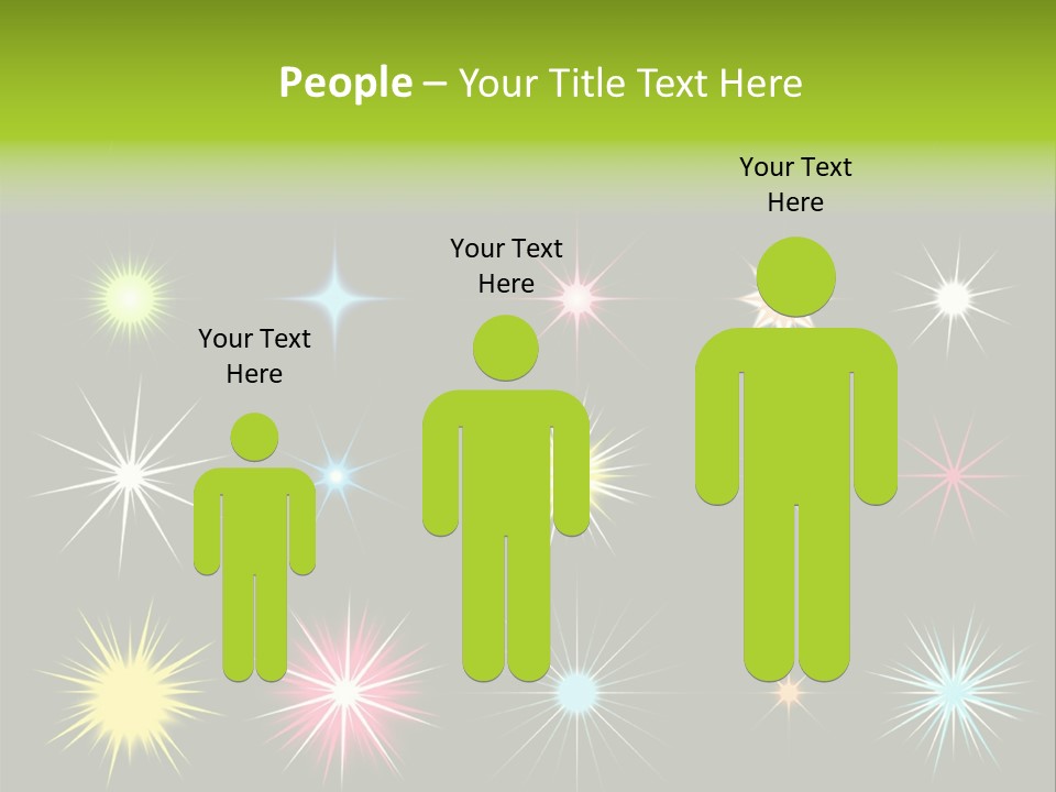 Scrapbook Bow Symbol PowerPoint Template