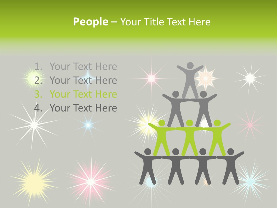 Scrapbook Bow Symbol PowerPoint Template