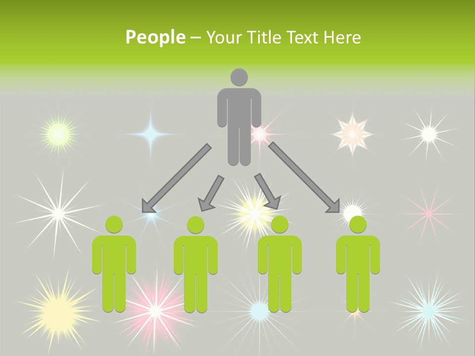 Scrapbook Bow Symbol PowerPoint Template