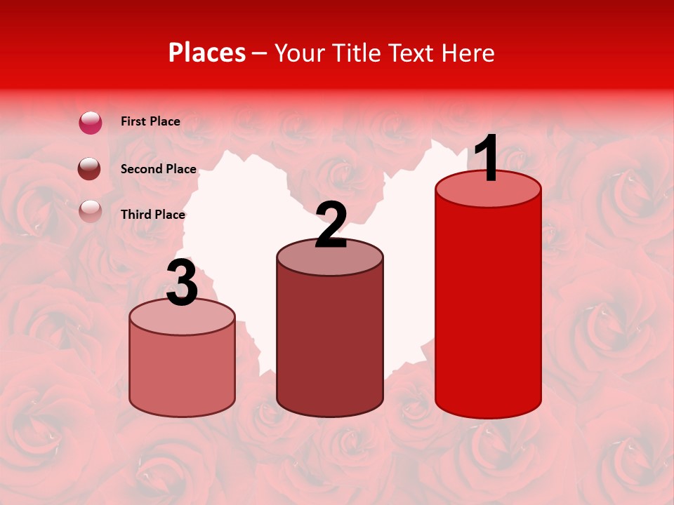 Freshness Engagement Heart PowerPoint Template