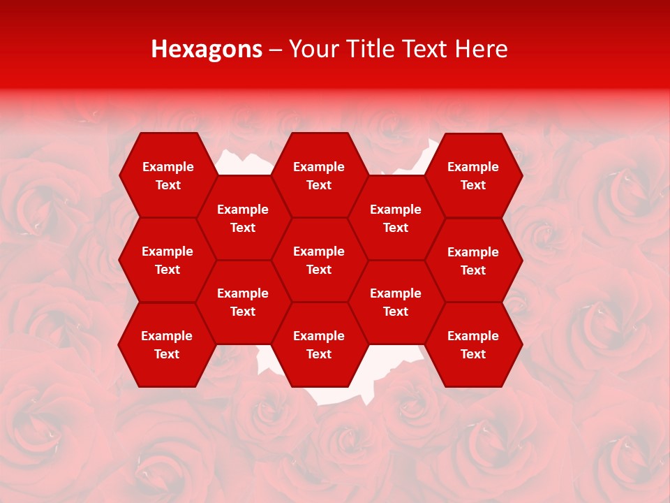 Freshness Engagement Heart PowerPoint Template