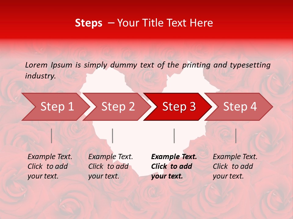 Freshness Engagement Heart PowerPoint Template
