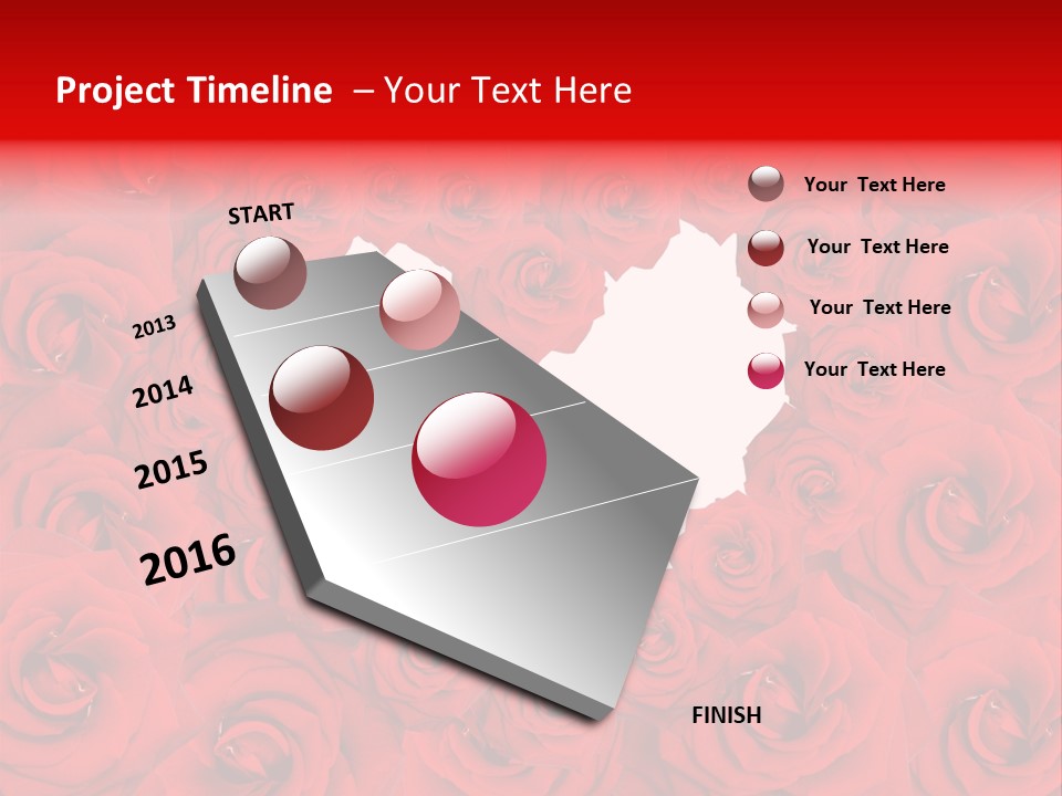 Freshness Engagement Heart PowerPoint Template