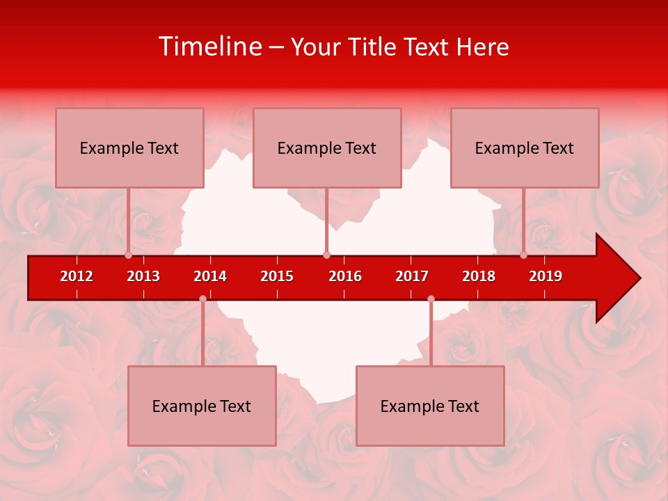 Freshness Engagement Heart PowerPoint Template